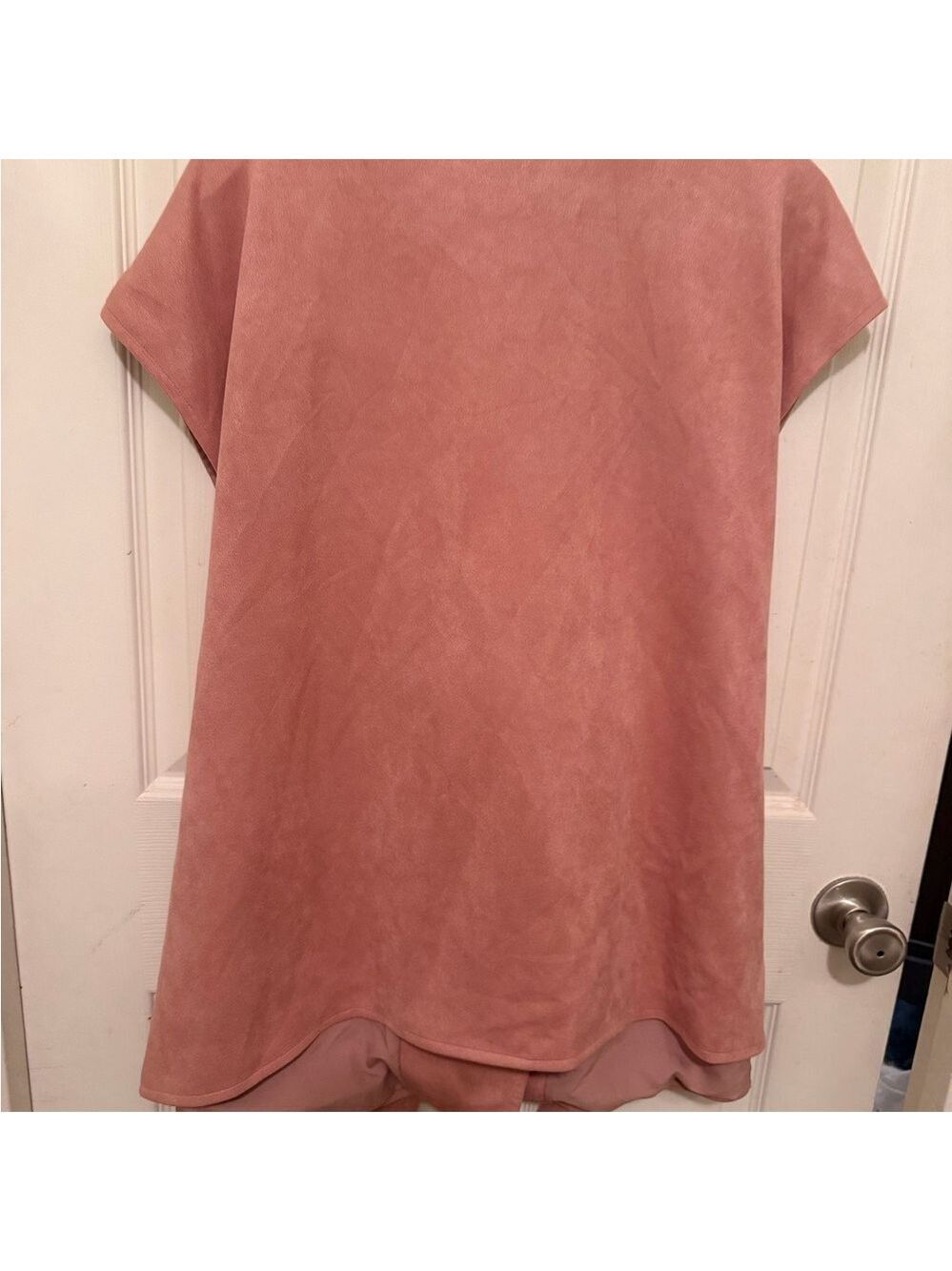 Ryegrass Suede Pantsuit Dusty Rose Western Plus Size 22W 3X - Picture 4 of 9